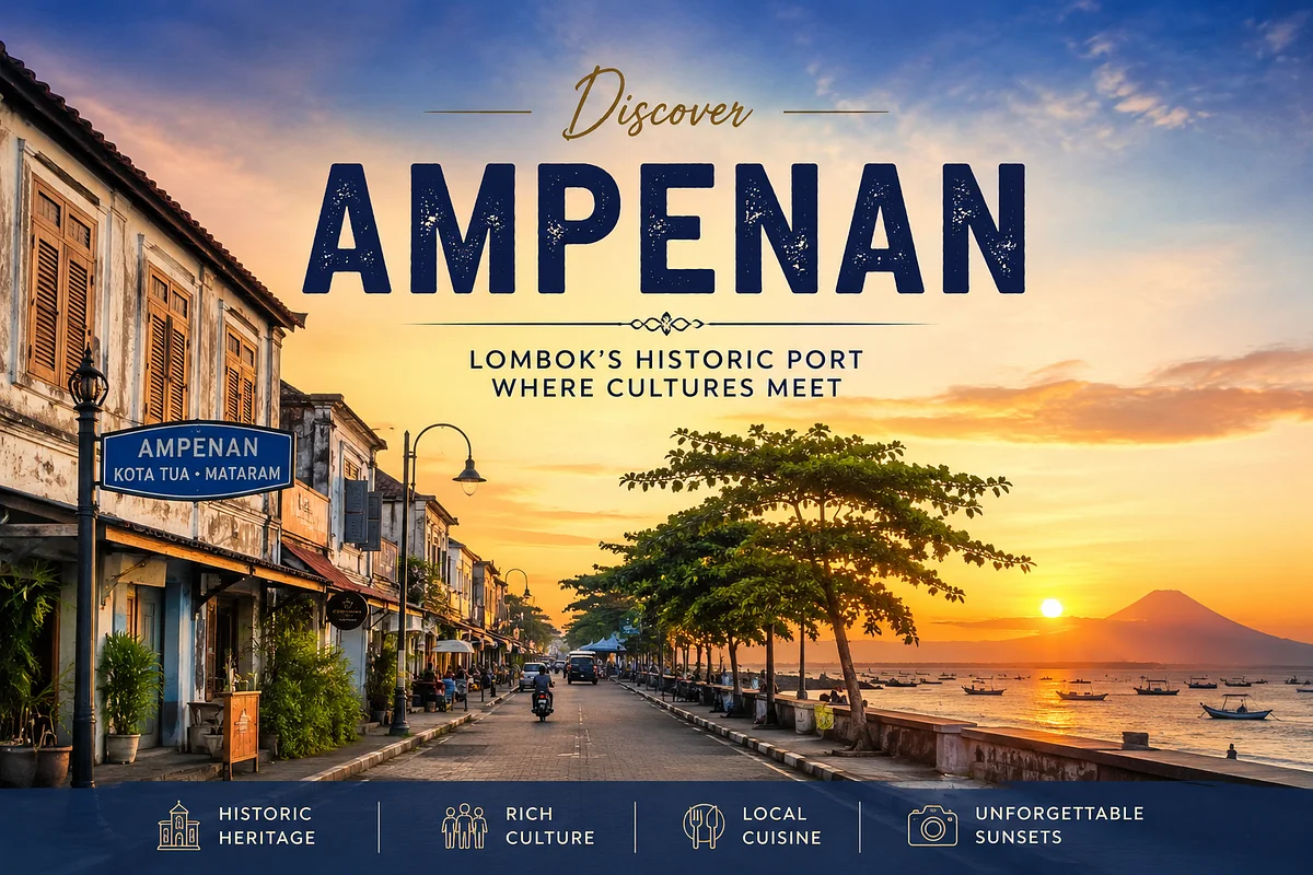 Ampenan – Pelabuhan Bersejarah Lombok yang Tak Lekang oleh Waktu