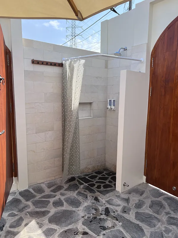 Outdoor shower