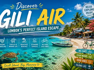 Gili Air – Savršeno ostrvsko utočište Lomboka