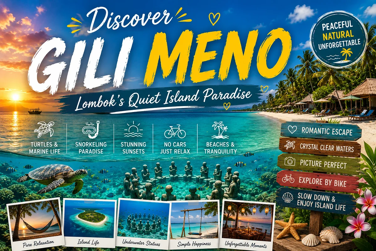 Gili Meno – Mirni ostrvski raj Lomboka