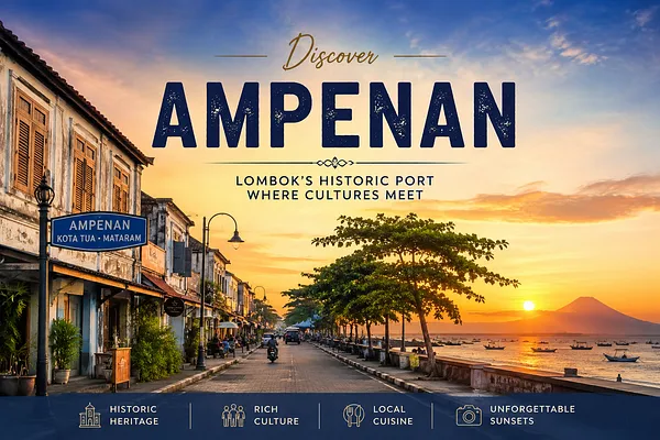 Ampenan – Lombok's Historic Port That Time Almost Forgot