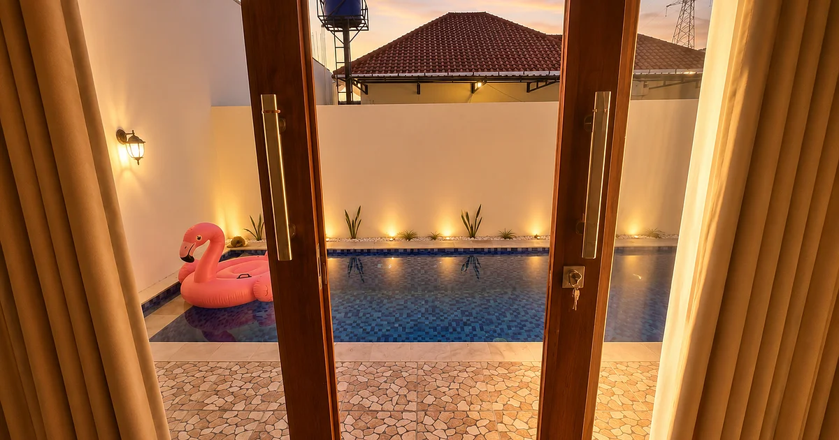 Roll Out of Bed and Into the Pool — Lombok Villa Life